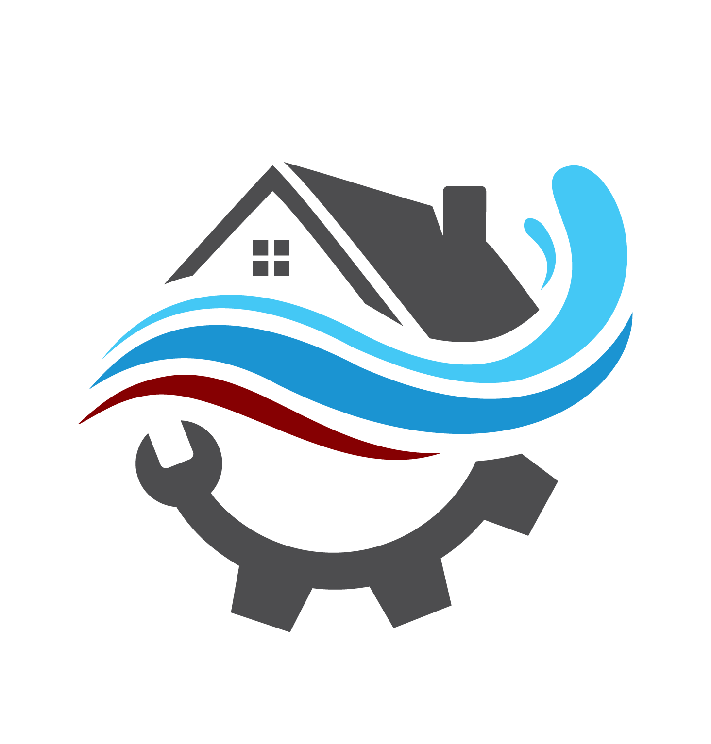 Wassermann Heizung & Sanitär Dienst Service Logo